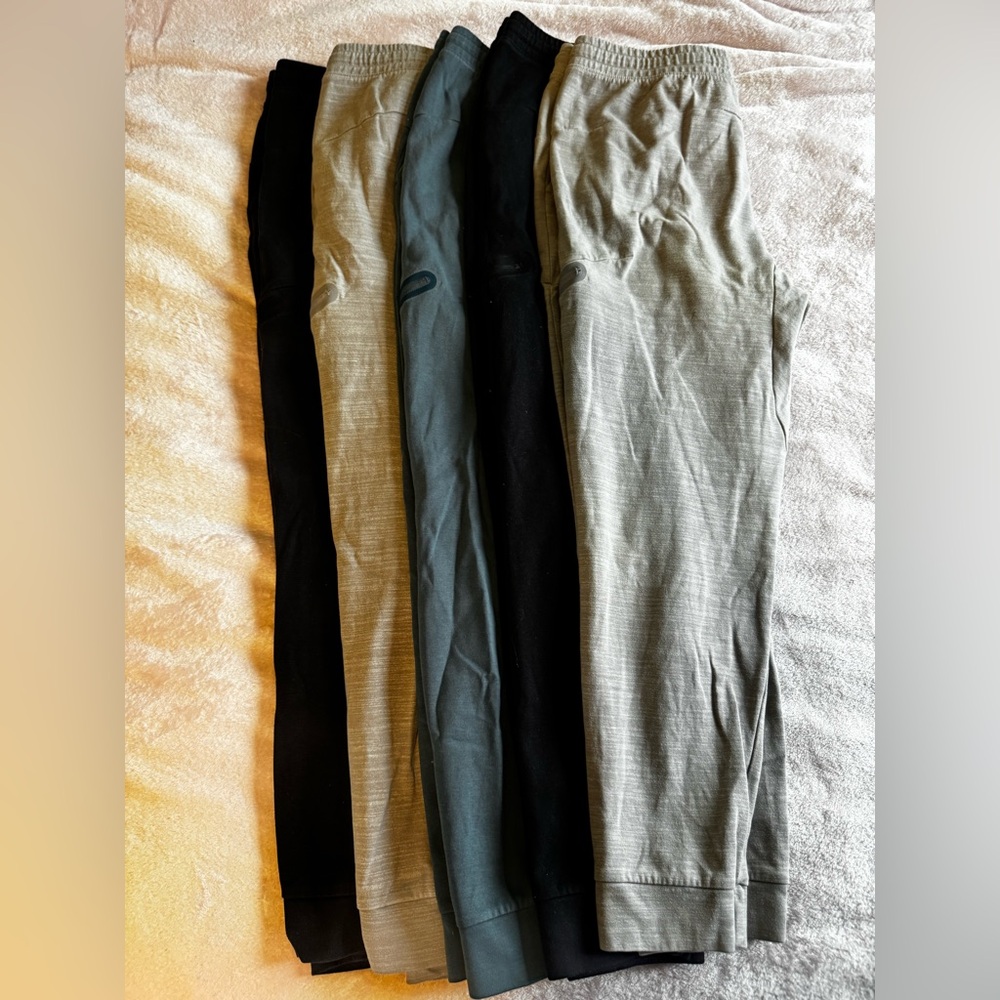 all in motion Men's Jogger Set - Black, Teal & Gray Tones